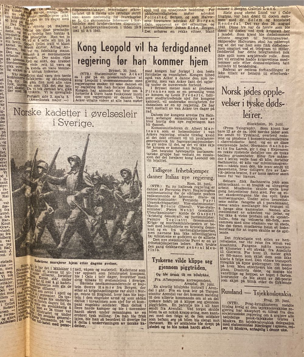 Aftenposten (H)  (June) magazine collectible - Main Image 4