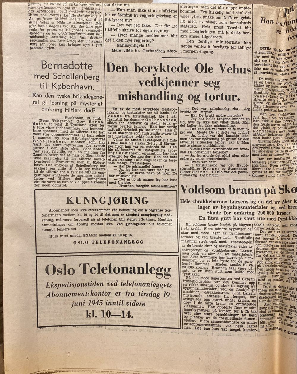 Aftenposten (H)  (June) magazine collectible - Main Image 3