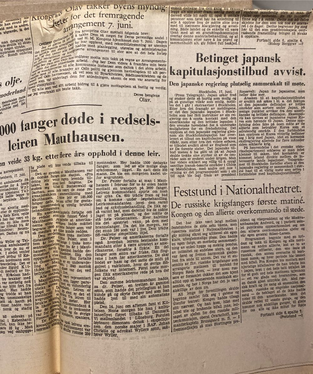 Aftenposten (H)  (June) magazine collectible - Main Image 4