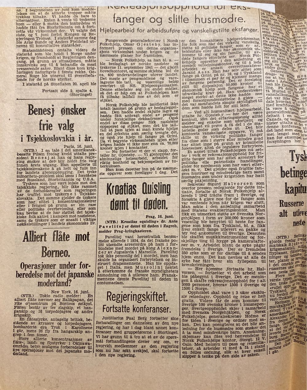 Aftenposten (H)  (June) magazine collectible - Main Image 3