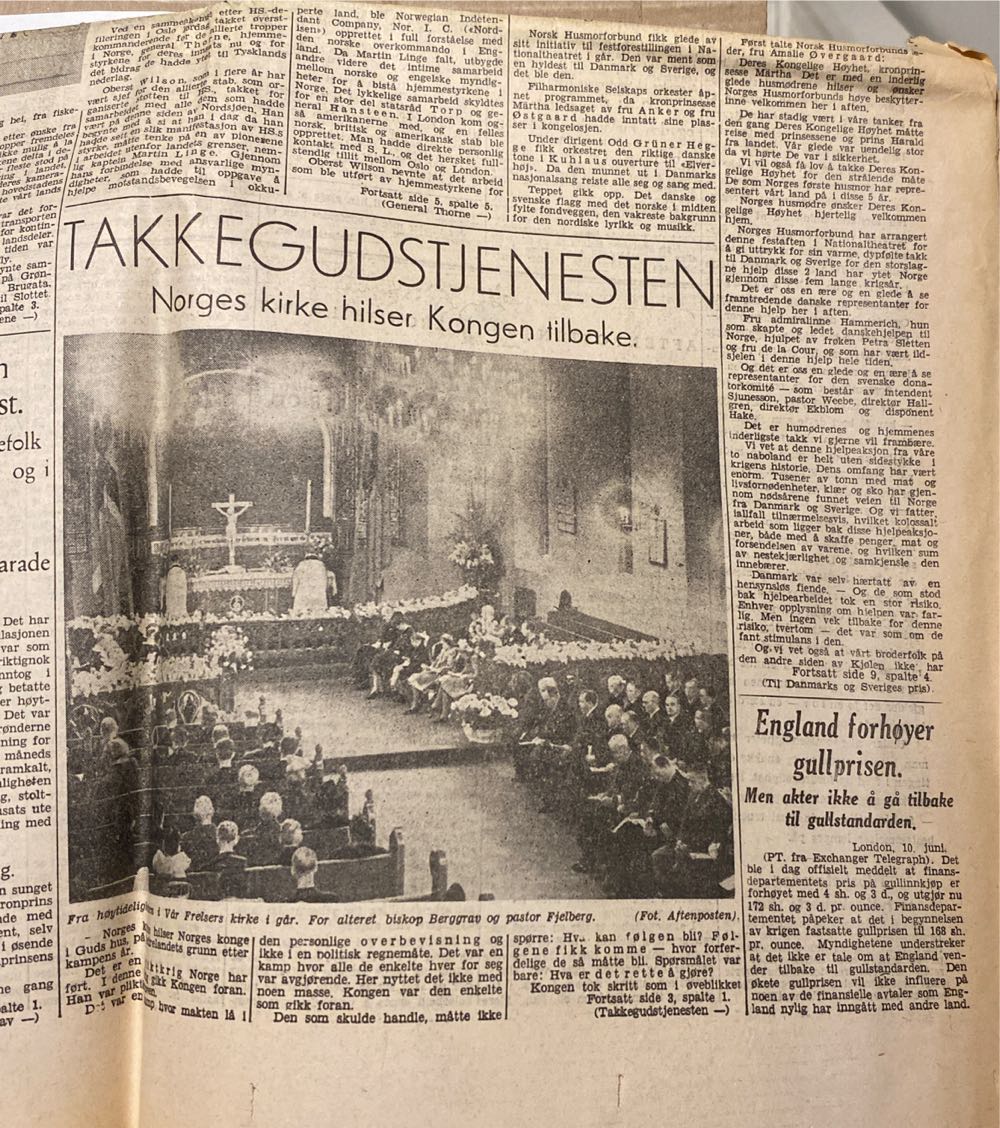 Aftenposten (H)  (June) magazine collectible - Main Image 4