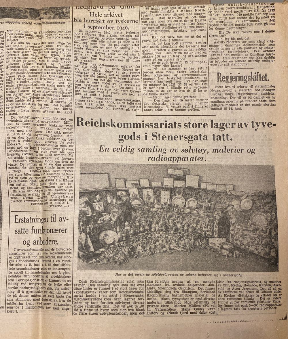 Aftenposten (H)  (June) magazine collectible - Main Image 4