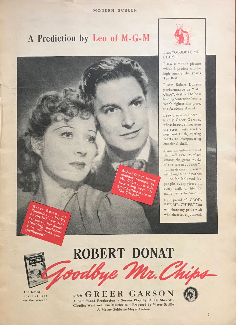 Modern Screen  (July) magazine collectible - Main Image 2