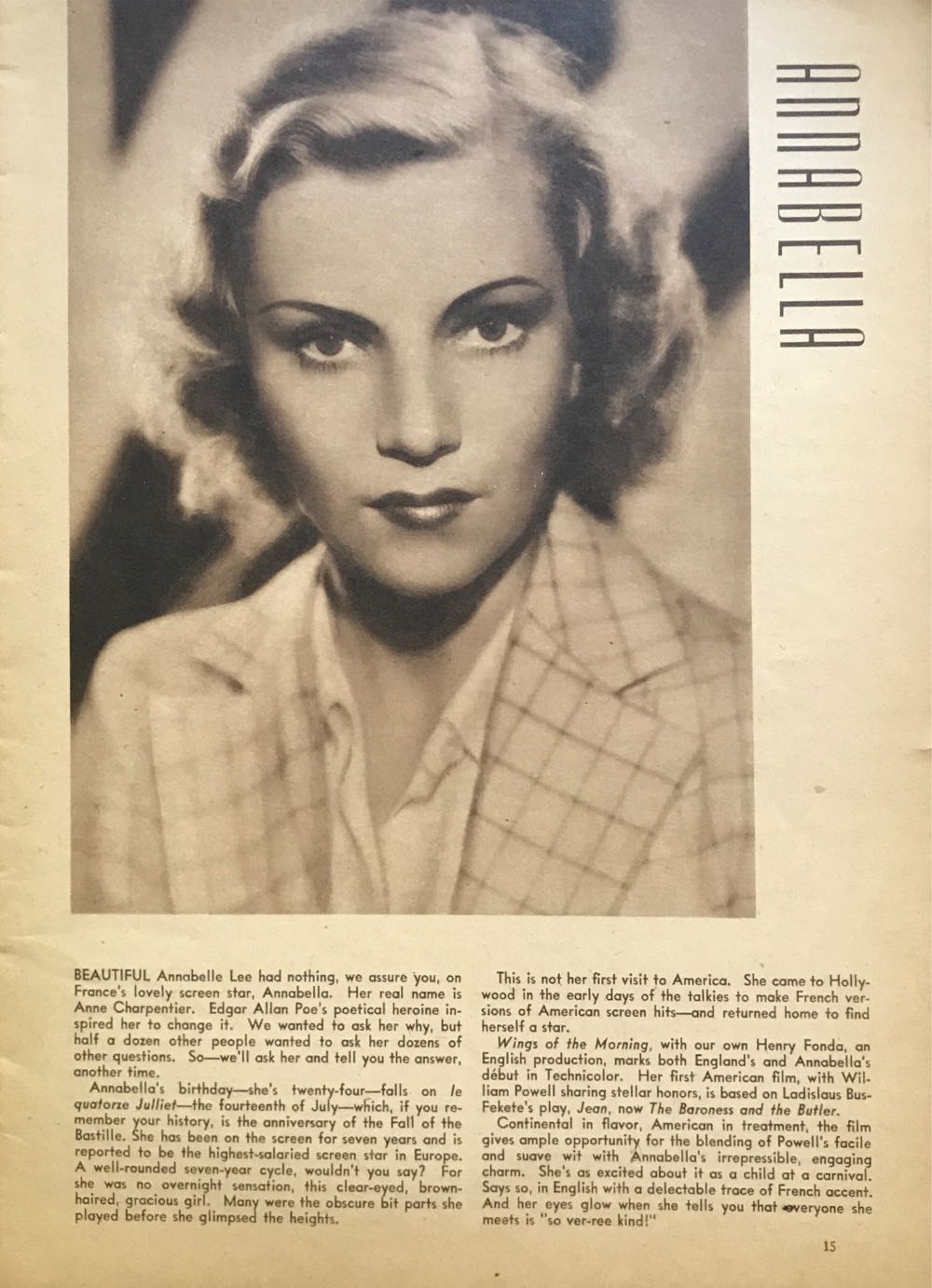 Screen Album  (February) magazine collectible - Main Image 2