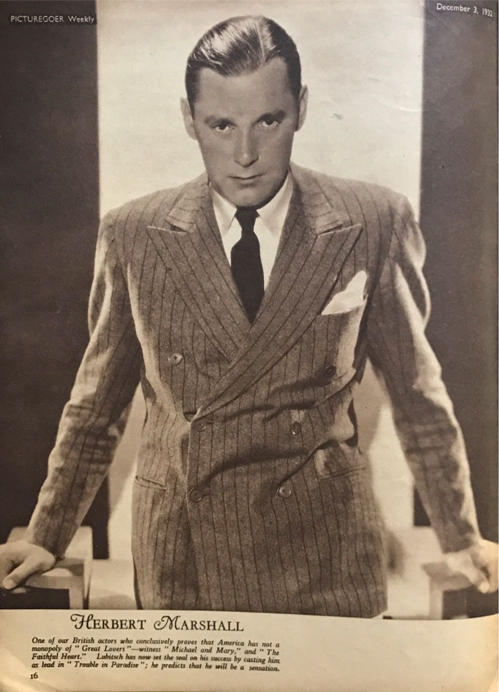 Picturegoer  (December) magazine collectible - Main Image 4