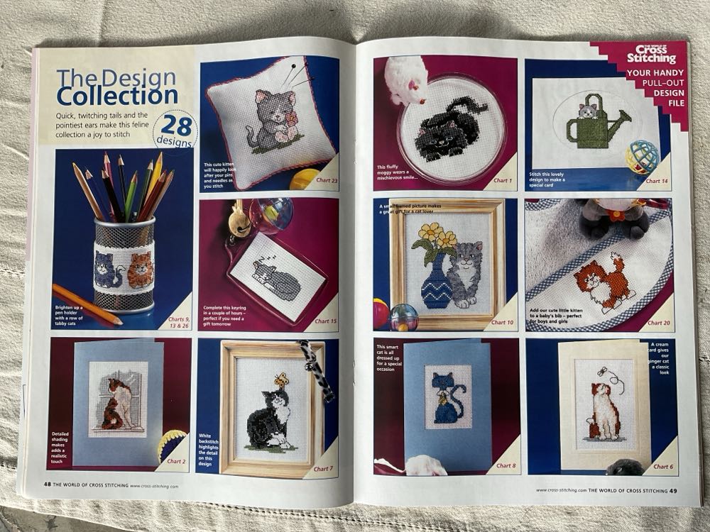 World Of Cross Stitching  (March) magazine collectible [Barcode 9771460197012] - Main Image 3