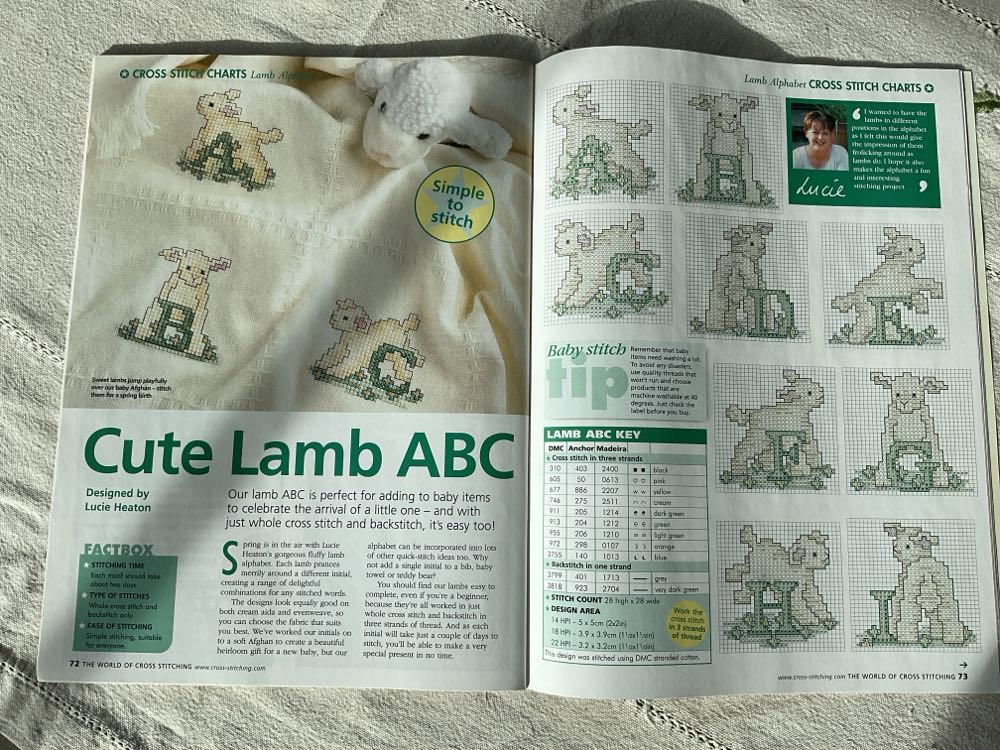 World Of Cross Stitching  (March) magazine collectible [Barcode 9771460197012] - Main Image 4