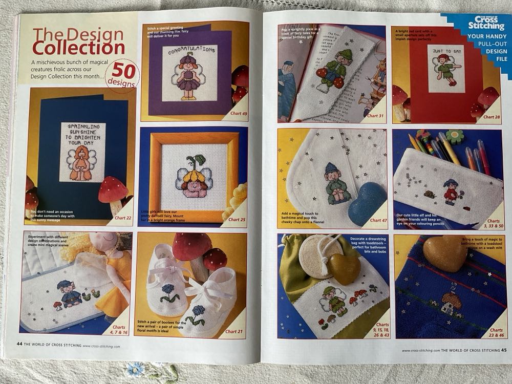 World Of Cross Stitching  (July) magazine collectible [Barcode 9771460197012] - Main Image 3