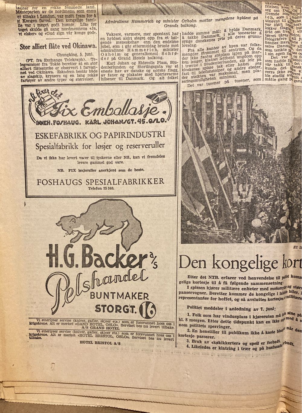 Aftenposten (H)  (June) magazine collectible - Main Image 3