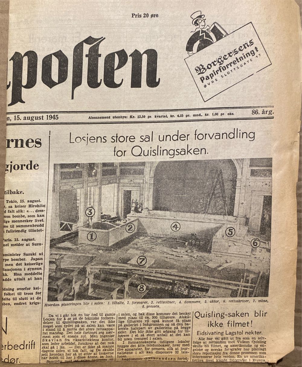 Aftenposten (H)  (August) magazine collectible - Main Image 2