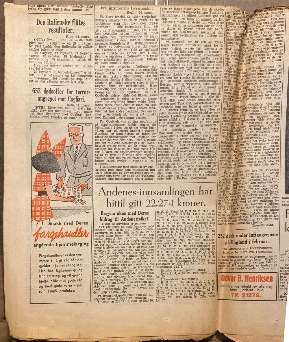 Aftenposten (H)  (March) magazine collectible - Main Image 3