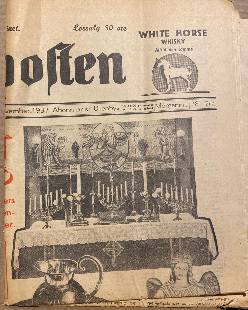 Aftenposten (H)  (November) magazine collectible - Main Image 2