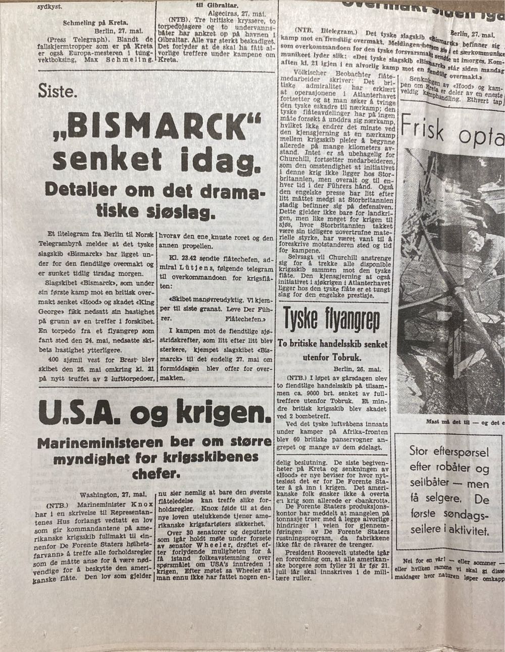 Aftenposten (H)  (May) magazine collectible - Main Image 3