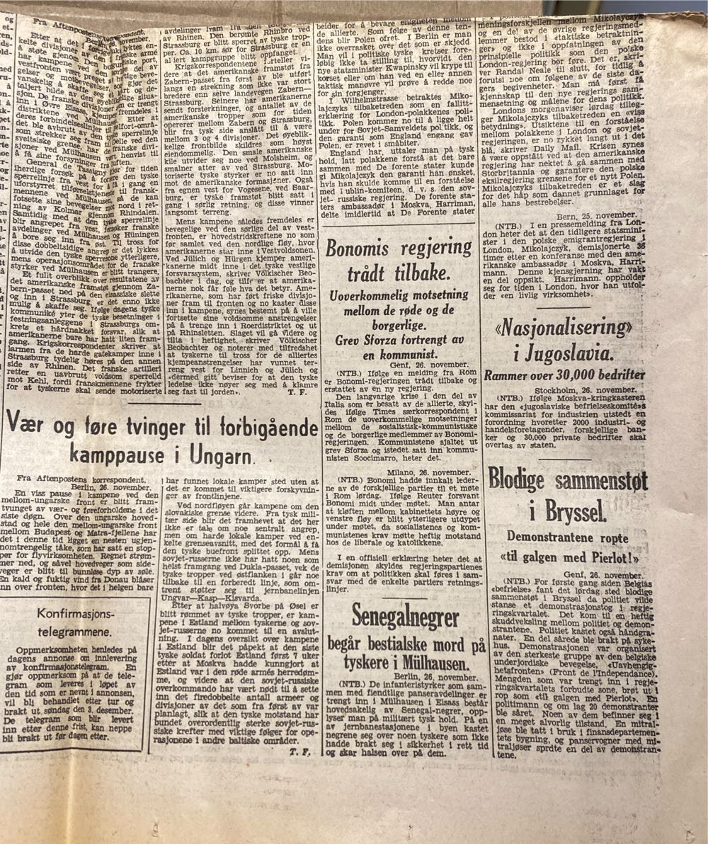 Aftenposten (H)  (November) magazine collectible - Main Image 4