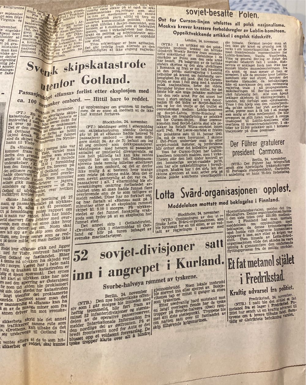 Aftenposten (H)  (November) magazine collectible - Main Image 4