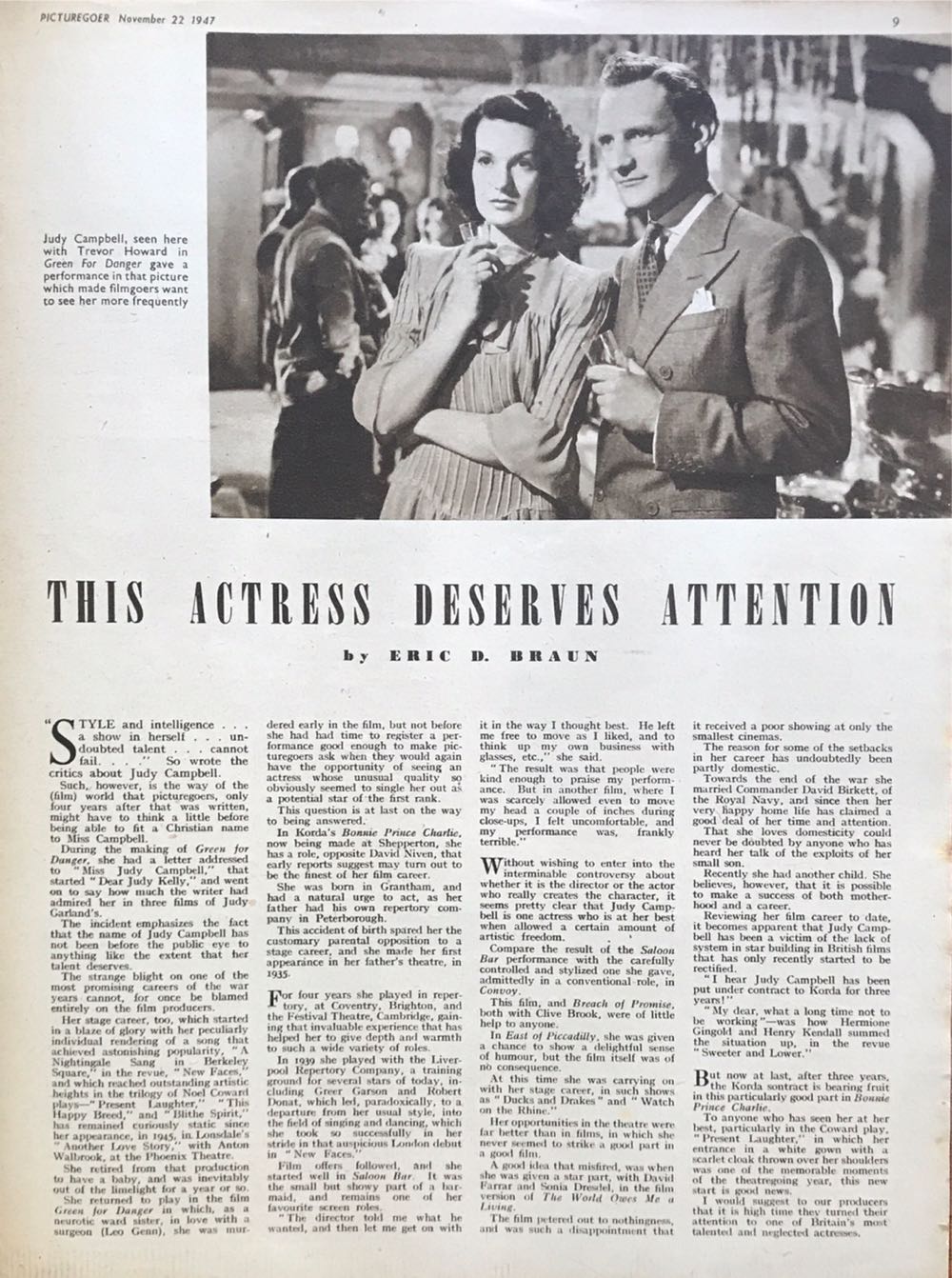 Picturegoer  (November) magazine collectible - Main Image 3