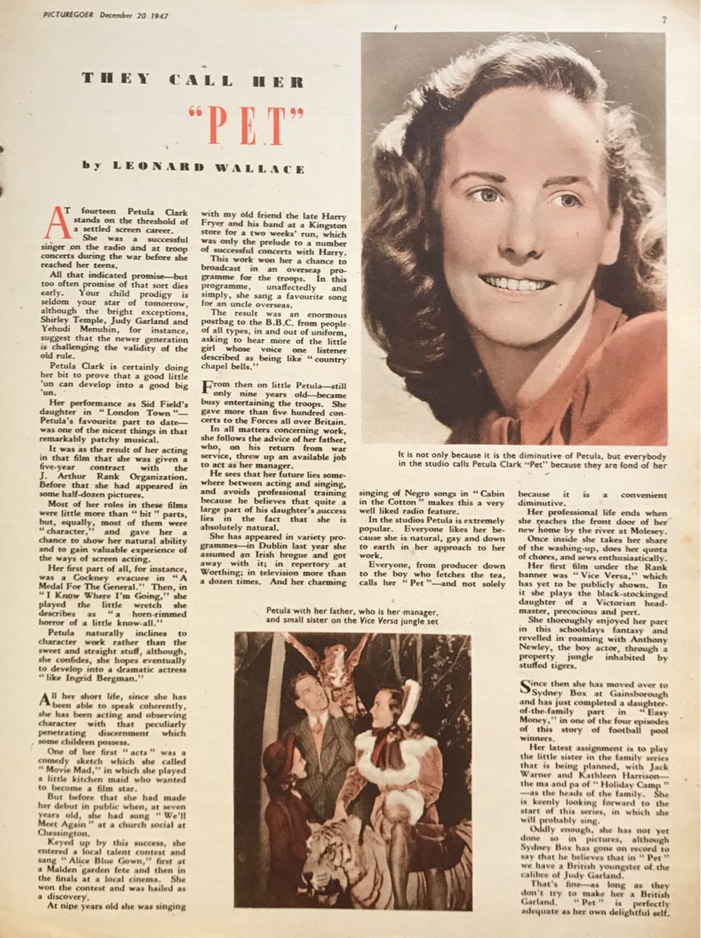 Picturegoer  (December) magazine collectible - Main Image 3