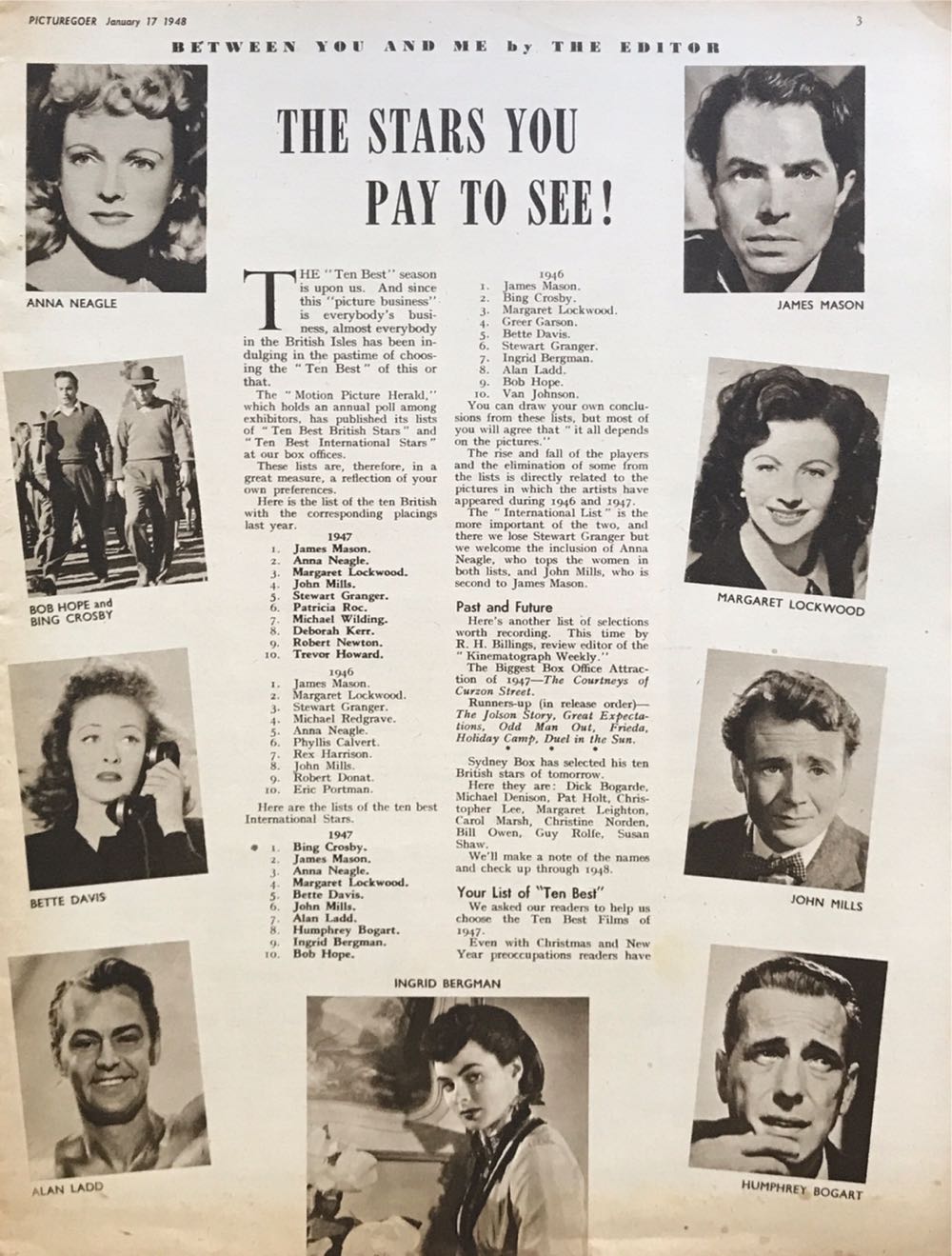 Picturegoer  (January) magazine collectible - Main Image 2