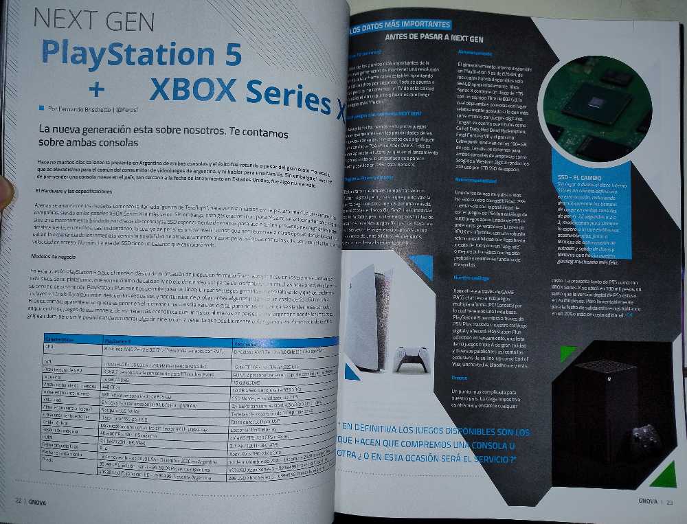 G•Nova Año 1 N° 01  (noviembre) magazine collectible - Main Image 3