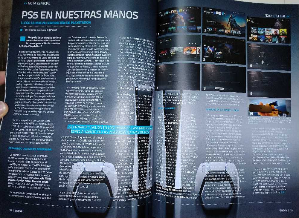 G•Nova Año 1 N° 02  (enero) magazine collectible - Main Image 3