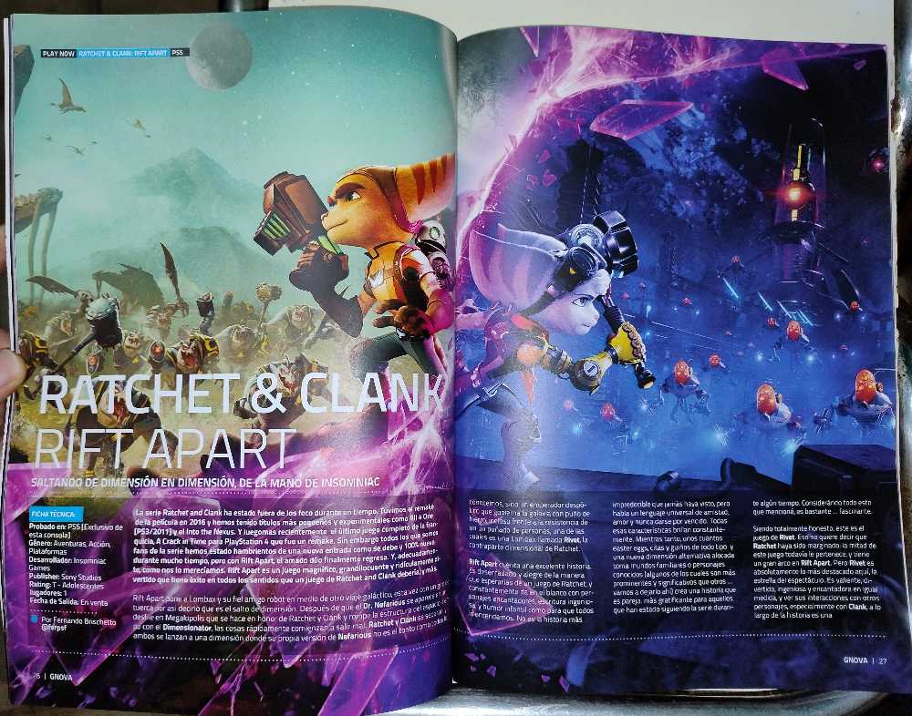 G•Nova Año 1 N° 04  (agosto) magazine collectible - Main Image 3