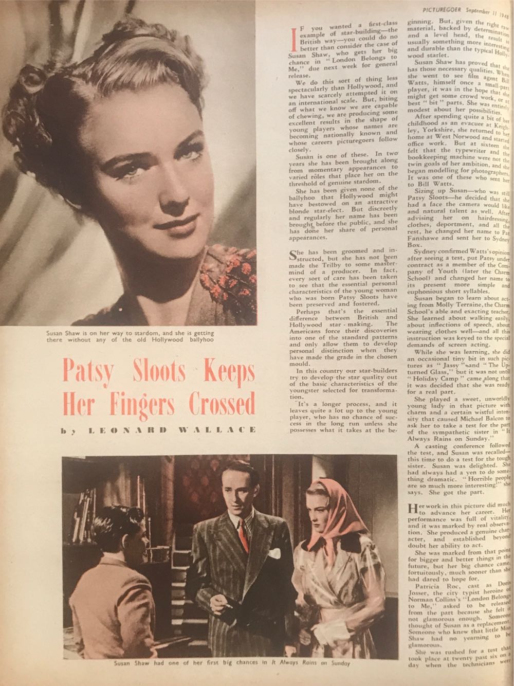 Picturegoer  (September) magazine collectible - Main Image 2