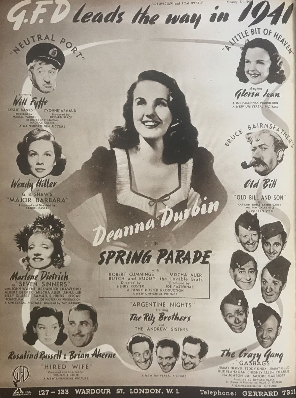 Picturegoer  (January) magazine collectible - Main Image 3