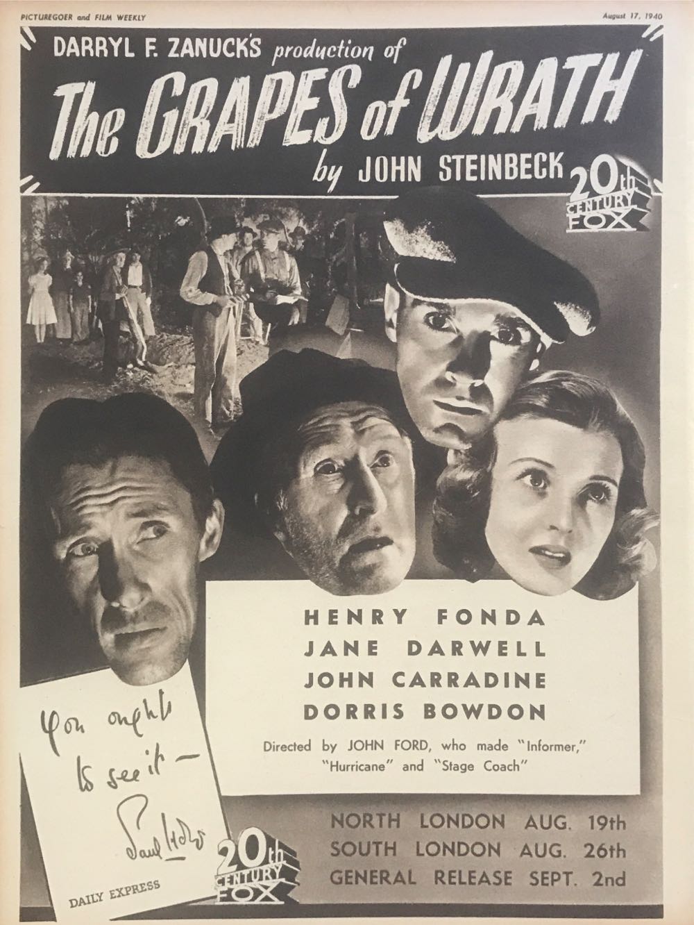 Picturegoer  (August) magazine collectible - Main Image 2