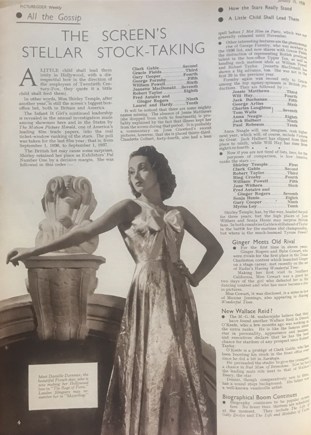 Picturegoer  (January) magazine collectible - Main Image 2