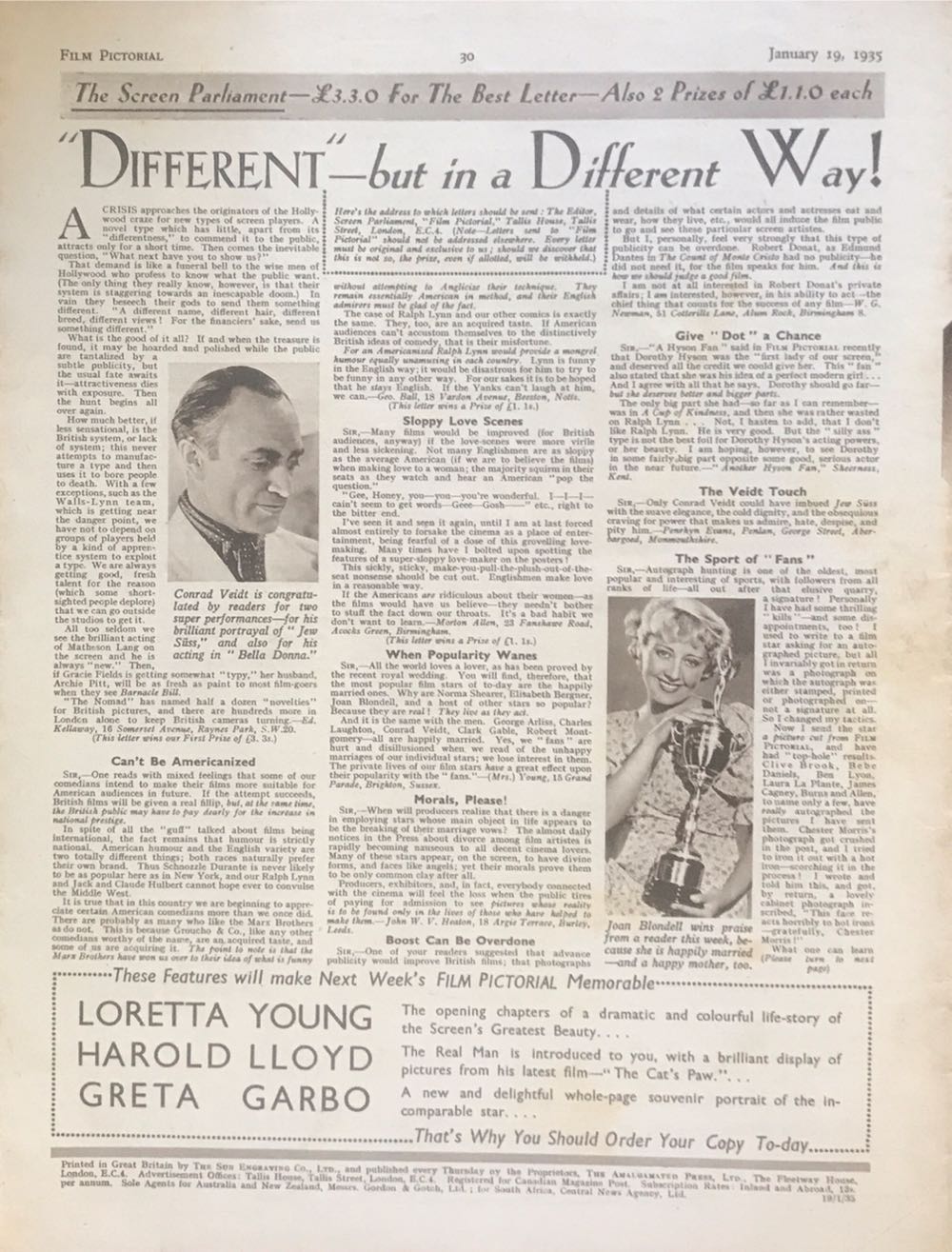 Film Pictorial  (January) magazine collectible - Main Image 4