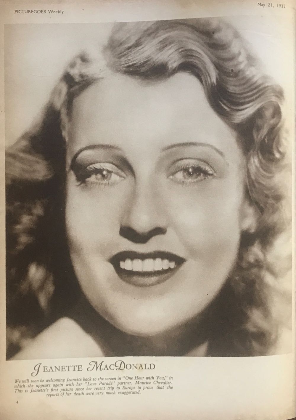 Picturegoer  (May) magazine collectible - Main Image 2