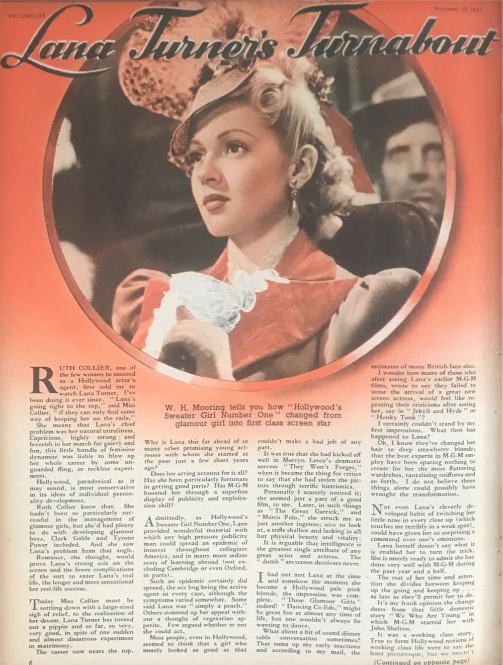 Picturegoer  (November) magazine collectible - Main Image 2