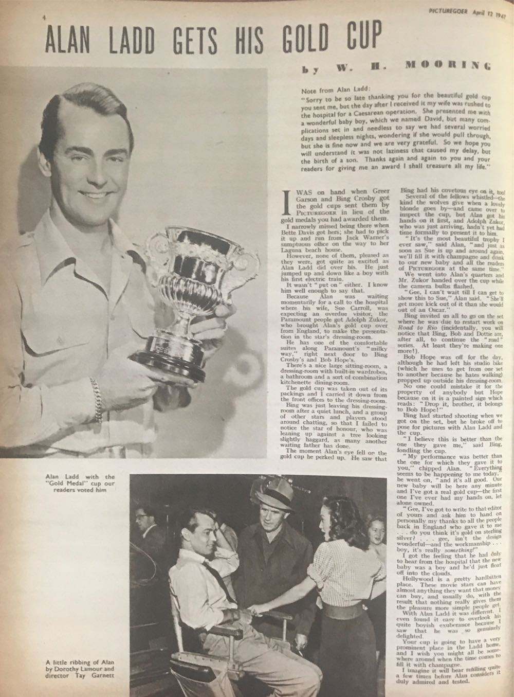 Picturegoer  (April) magazine collectible - Main Image 2