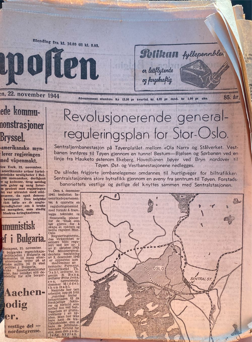 Aftenposten (H)  (November) magazine collectible - Main Image 2