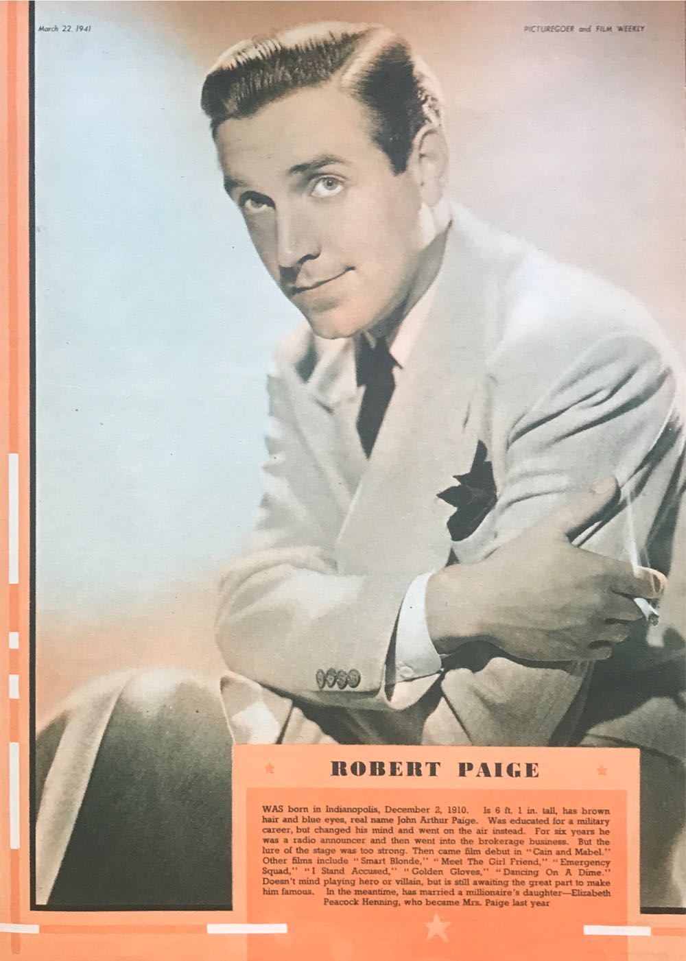 Picturegoer  (March) magazine collectible - Main Image 4