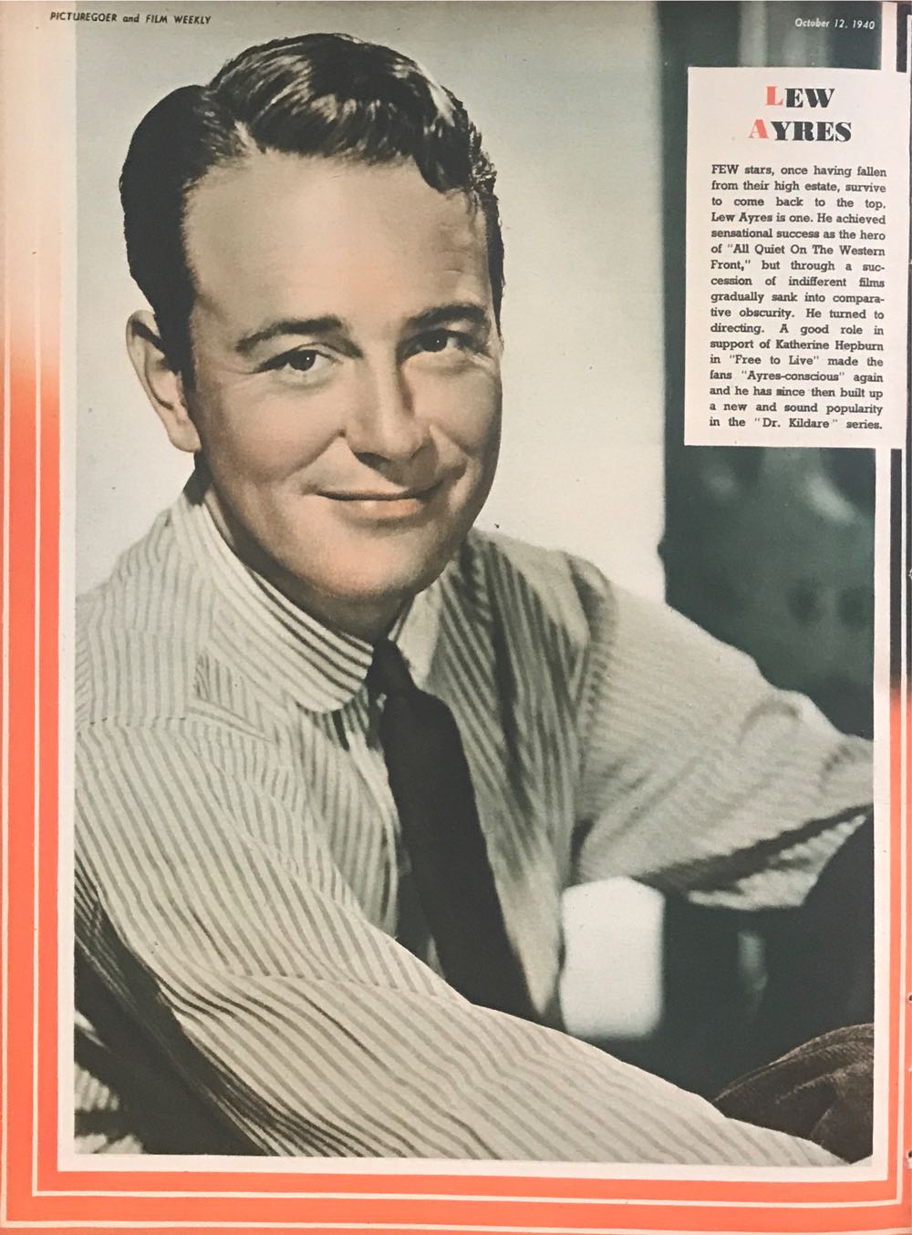 Picturegoer  (October) magazine collectible - Main Image 3