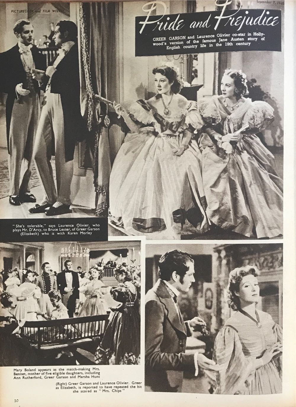 Picturegoer  (September) magazine collectible - Main Image 2