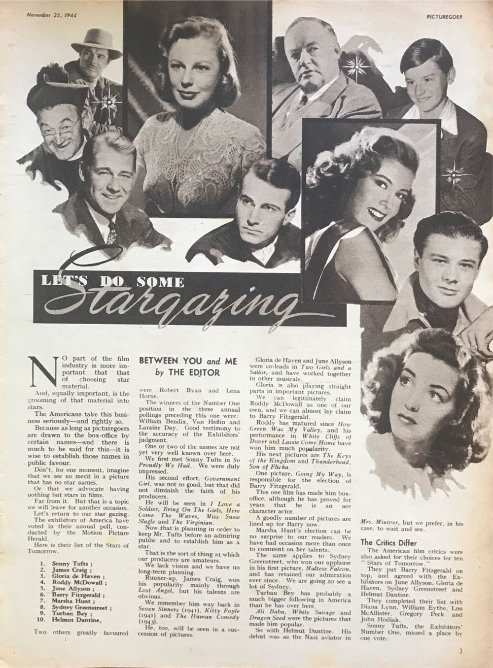 Picturegoer  (November) magazine collectible - Main Image 2