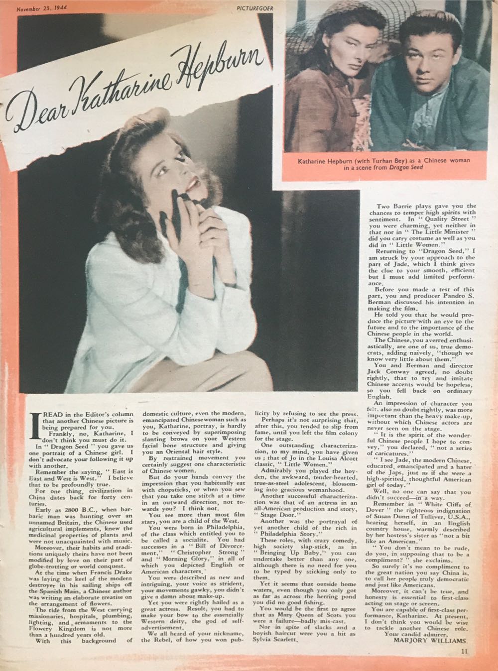 Picturegoer  (November) magazine collectible - Main Image 4