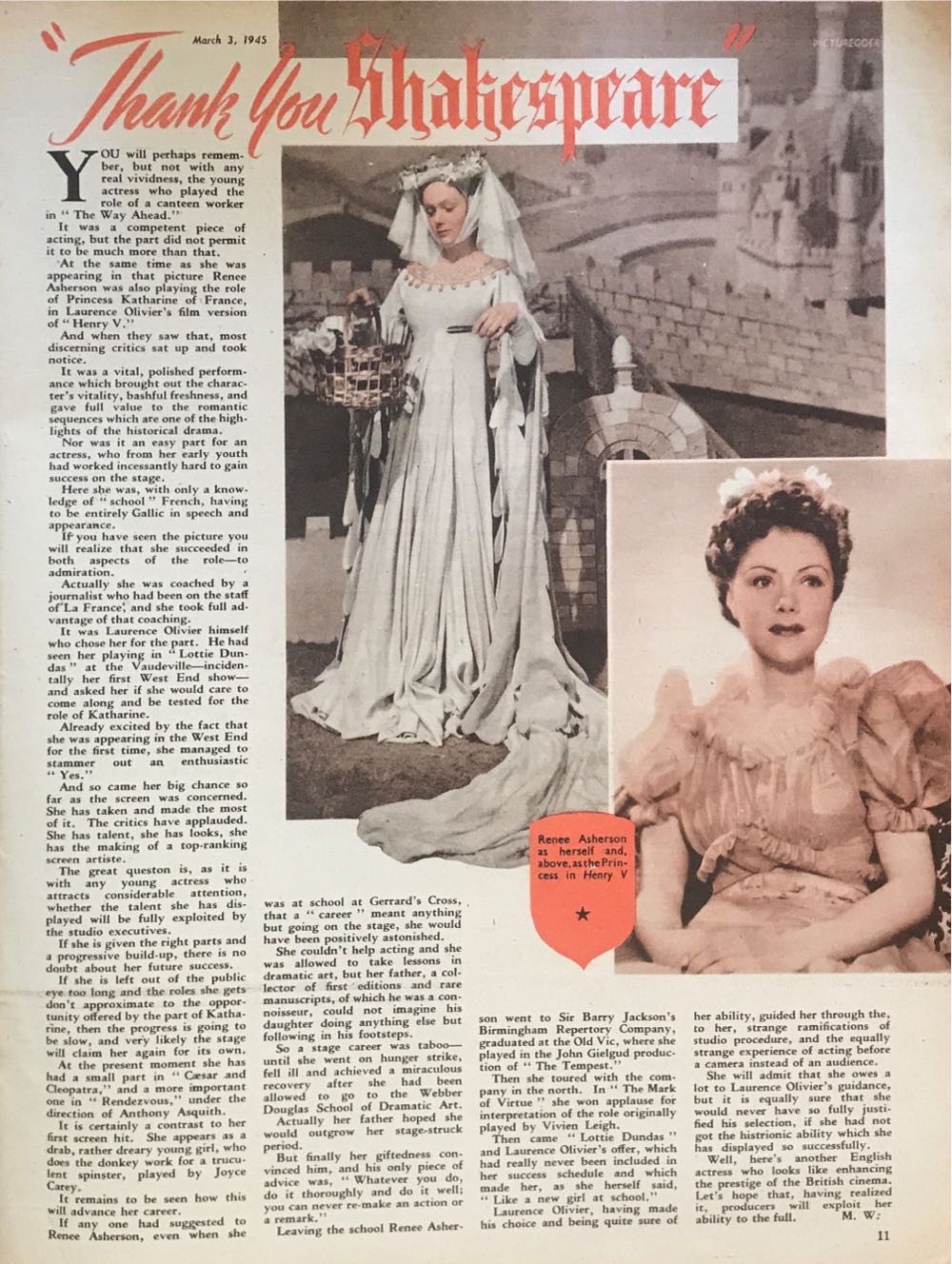 Picturegoer  (March) magazine collectible - Main Image 4