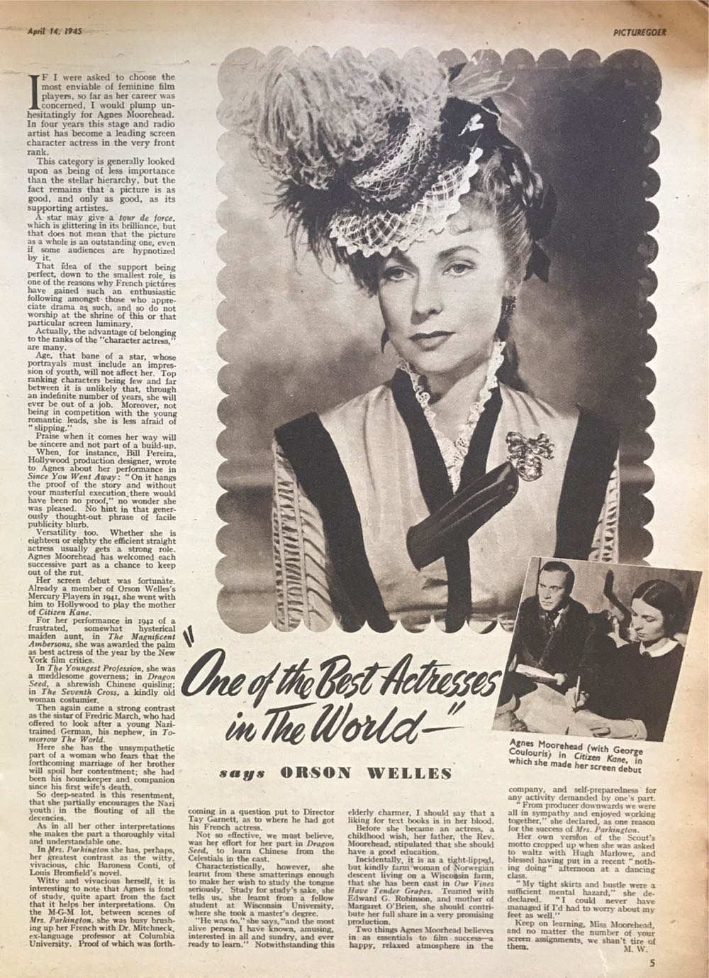 Picturegoer  (April) magazine collectible - Main Image 3