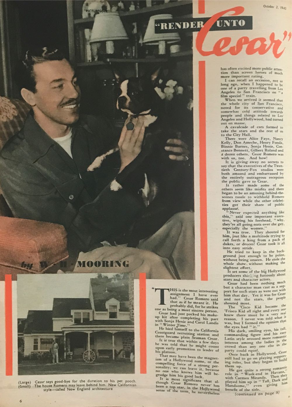 Picturegoer  (October) magazine collectible - Main Image 3