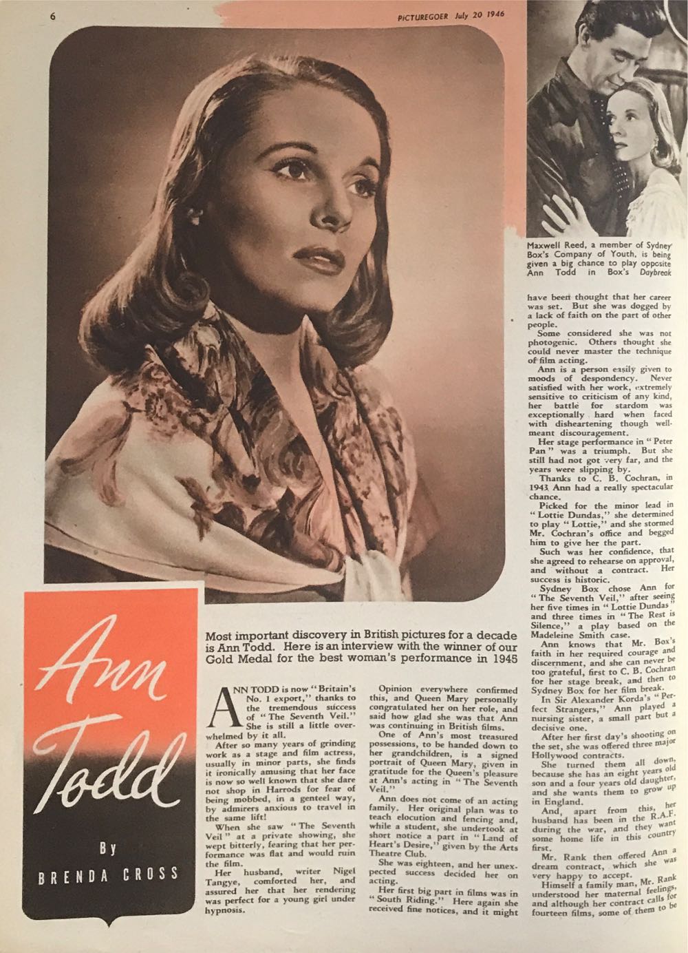 Picturegoer  (July) magazine collectible - Main Image 3