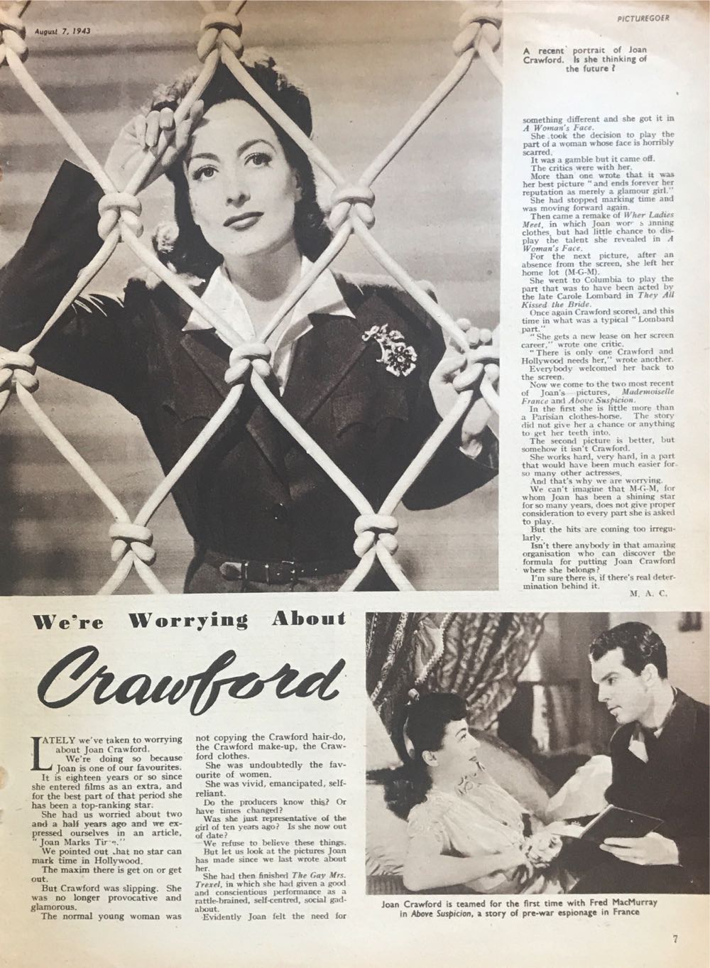 Picturegoer  (August) magazine collectible - Main Image 4