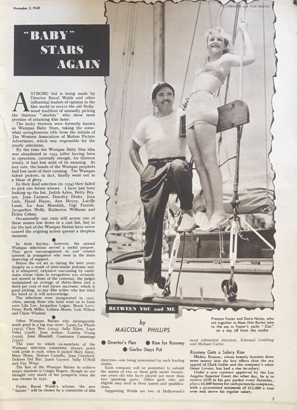 Picturegoer  (November) magazine collectible - Main Image 3