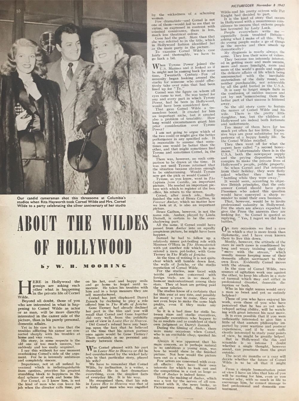 Picturegoer  (November) magazine collectible - Main Image 3