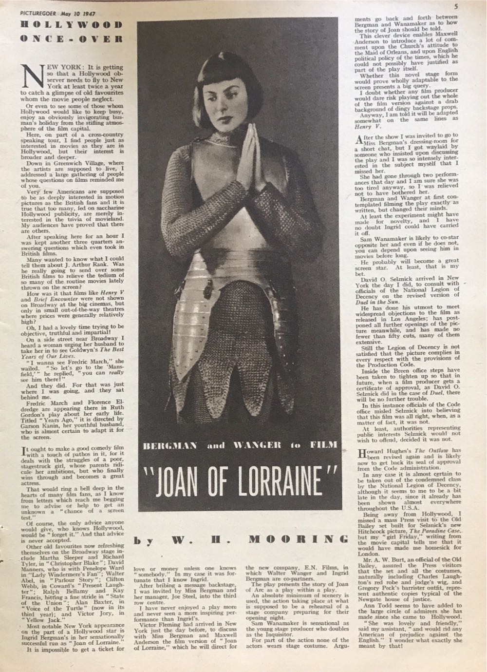 Picturegoer  (May) magazine collectible - Main Image 2