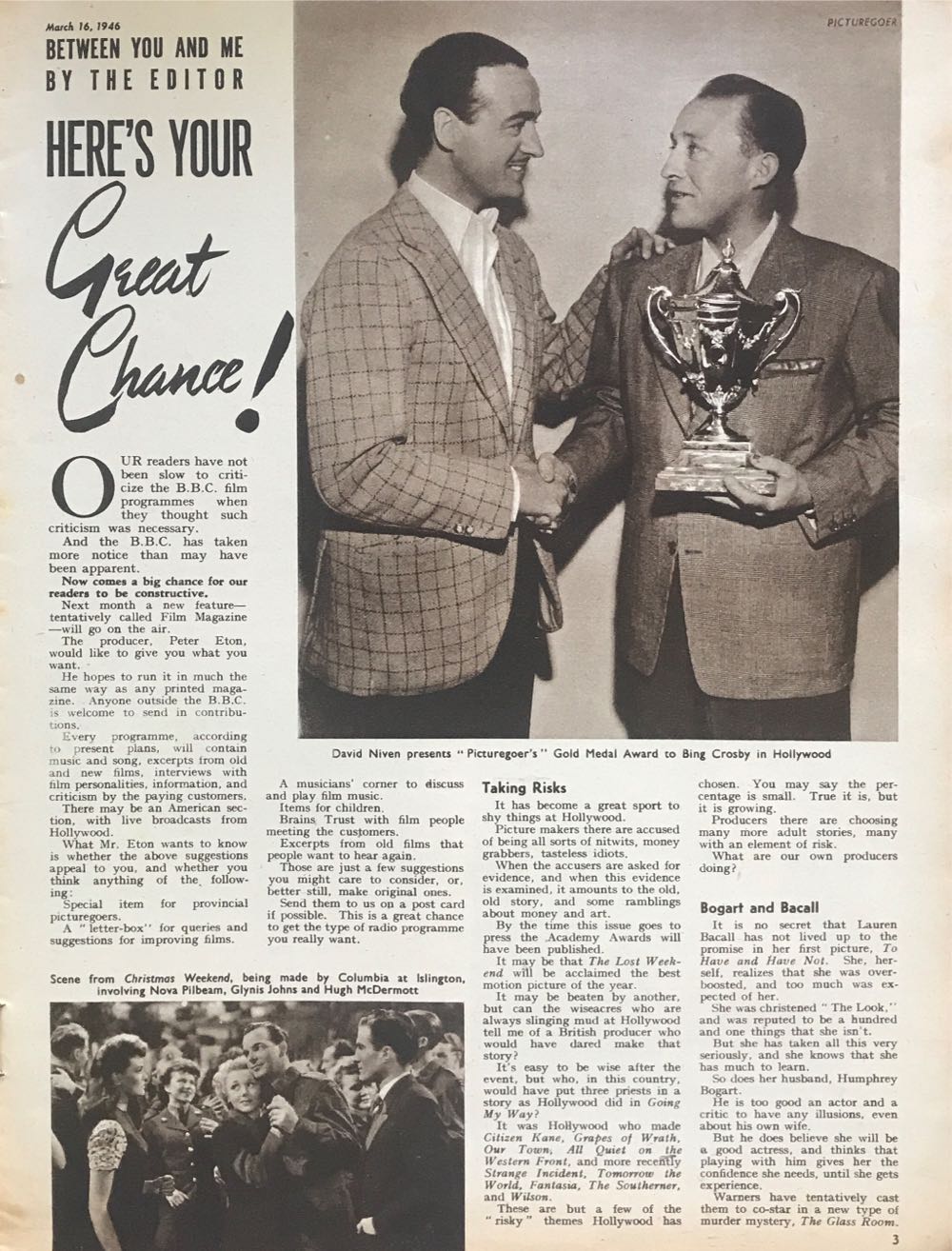 Picturegoer  (March) magazine collectible - Main Image 2