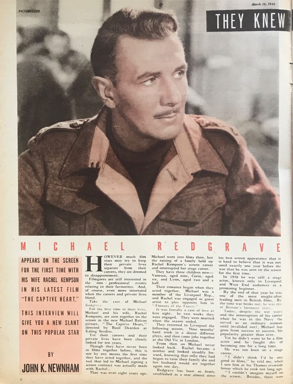 Picturegoer  (March) magazine collectible - Main Image 3