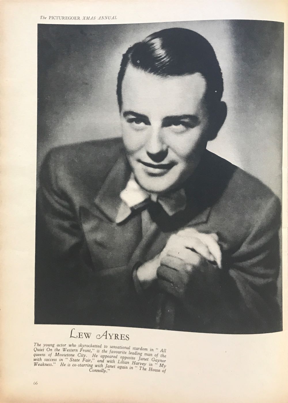 Picturegoer Xmas Annual  (December) magazine collectible - Main Image 3